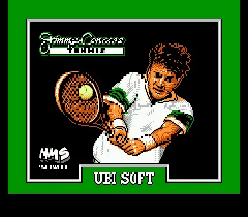 Jimmy Connors Tennis (USA) screen shot title